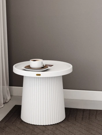 Столик журнальный Sheffilton SHT-CT94 белый 4744618405