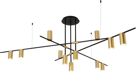 Потолочная люстра на штанге Kink Light Рия 07621-12,20 (220V)