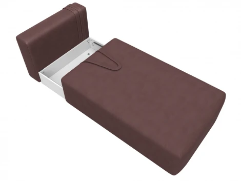 Модуль канапе Лига-060 НПБ (ЛДСП,Брус,Фанера,Замша/Бордовый) Лига Диванов 129560