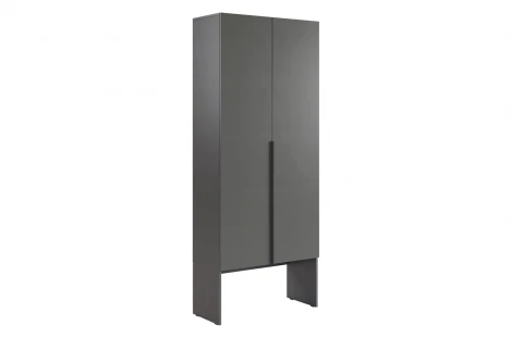 Прихожая "Баско К1" Mebelson (ЛДСП/Графит,Дуб крафт золотой) арт.ПК01Баско.3319