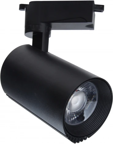 Трековый светильник светодиодный 20031 20031TRA/02 LED 20W 4200K черный матовый (220V, круглые)