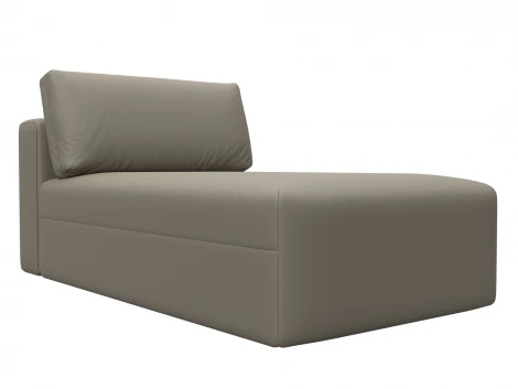 Модуль канапе Лига-060 НПБ (ЛДСП,Брус,Фанера/Пластик/Экокожа/Бежевый) Лига Диванов 130076