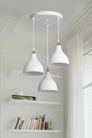 Подвесной светильник TopLight Marjory TL1615H-03WH