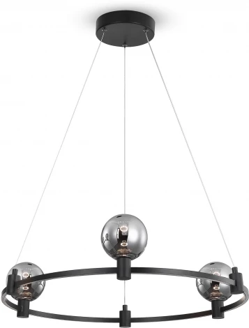 Подвесная люстра Freya Urban FR4005PL-03B (LED, 24V, на тросе, шарики, кольцо)