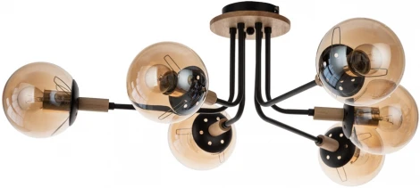 Потолочная люстра Arte Lamp Oxford A2716PL-6BK