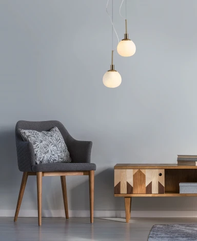 Подвесной светильник Maytoni Erich MOD221-PL-01-G (220V, на проводе, шар)