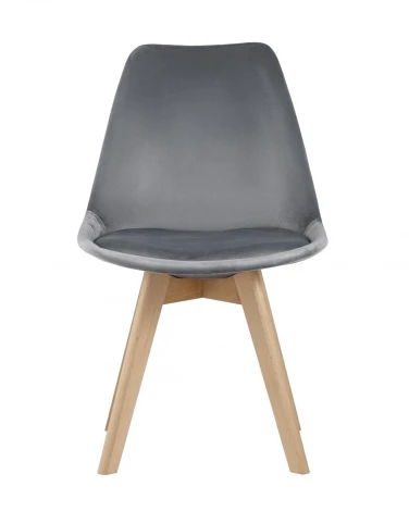 Стул Frankfurt  велюр, серый