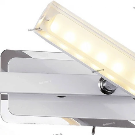 Настенно-потолочный светильник IDLamp Roberta White 406/3A-Whitechrome