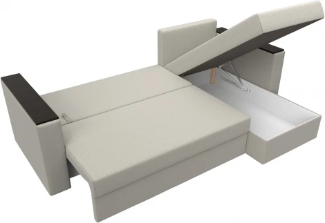 Диван угловой Атланта Лайт Б/С правый угол Лига Диванов (Рогожка) арт.126164