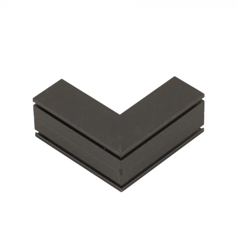 Коннектор угловой внутренний для накладного магнитного шинопровода AM Group MAGNET AM504 BK (48V)