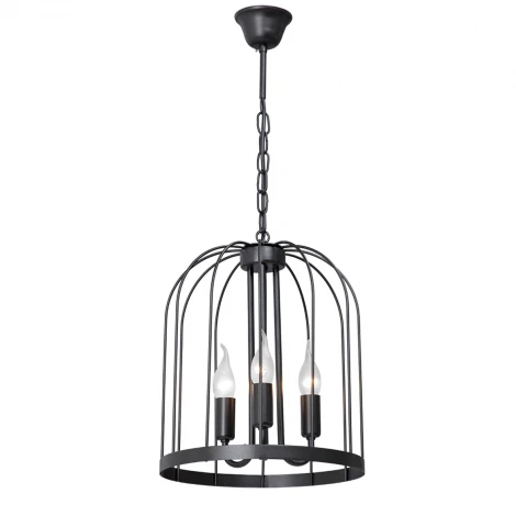 Подвесная люстра Vitaluce V4260-1/3 (220V, на цепи, свеча, круглые)