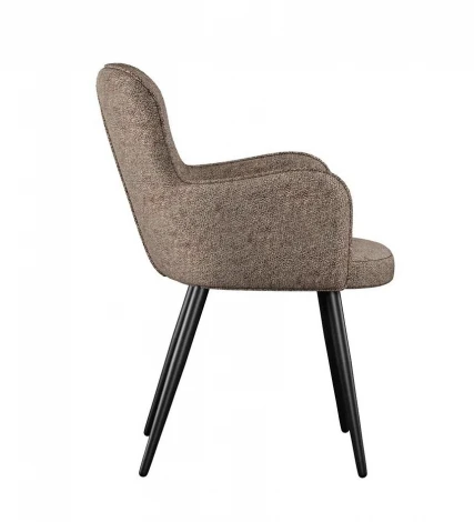 Стул DikLine 503 поворотный NS05 CAPPUCCINO, ножки черные арт.00-00077438