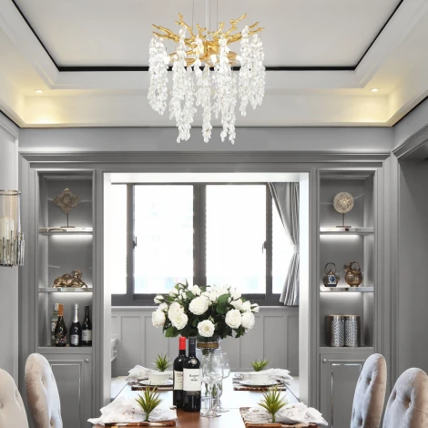 Подвесная люстра Arte Milano Milano-1 23110.320.3.E14.D GD (220V, на тросе)