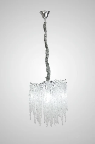 Подвесная люстра AM Group DIAMAND D400 AR (220V, хрусталь, на тросе)