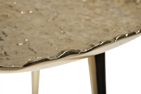 71PN-1400 Стол журнальный металл. цвет золото 43*43*39см Garda Decor