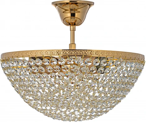 Потолочная люстра буше Arti Lampadari Stella E 1.3.30.505 G (220V, хрусталь)