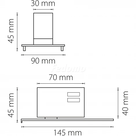 Трековое крепление Lightstar Asta 594036