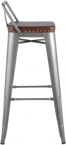 Стул барный Stool Group TOLIX SOFT серебристый УТ000001293