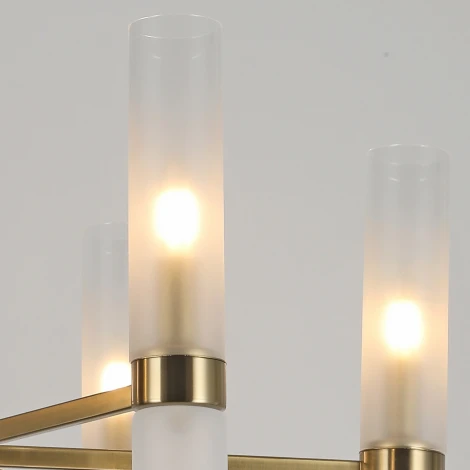 Потолочная люстра на штанге ILLUMICO IL0279-6P-79 BRASS