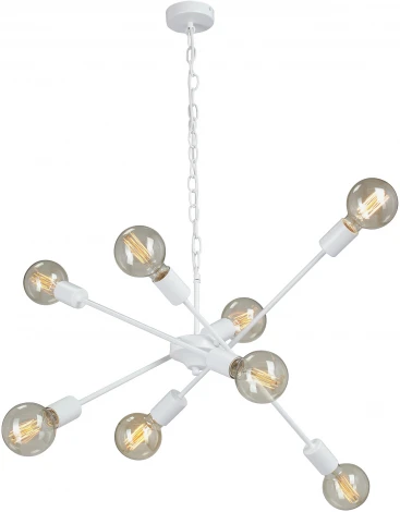 Подвесная люстра Vitaluce V4750-0/8, 8xE27 макс. 40Вт (220V, на цепи)