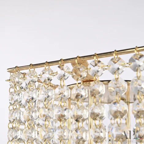 Интерьерная настольная лампа светодиодная APL LED Rimini S500.L4.15-38.A.3000.Gold