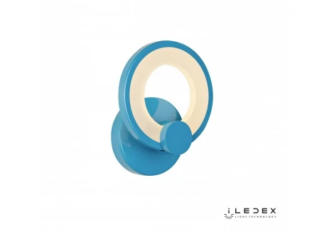Настенный светильник iLedex Ring A001/1 Blue (220V, кольцо)