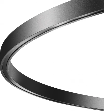 Шинопровод магнитный Flarity круглый черный 65 см Maytoni Busbar trunkings Flarity TRX154-R-D650-B (24V)