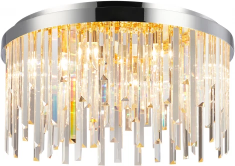 Потолочная люстра хрустальная Venecia 2113/09/06C (220V, круглые)