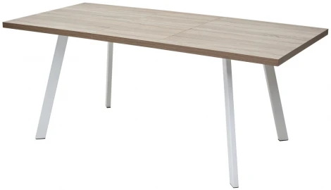 Обеденный стол M-City BRICK M 140 Дуб Трюфель/ Белый