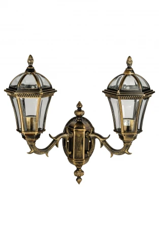 Настенный фонарь уличный Oasis Light ROMA S 95201S 2 15L Gb (220V, IP44)