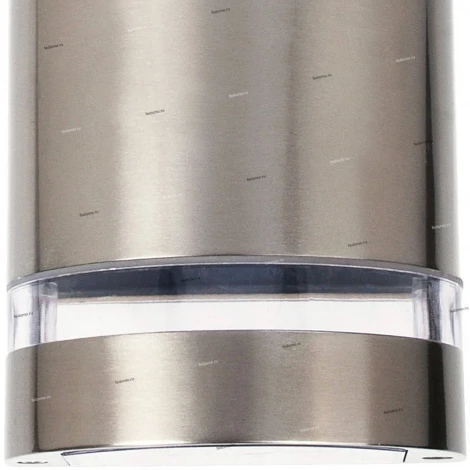 Светильник настенный уличный Horoz Gardenya, 2 плафона, никель с прозрачным