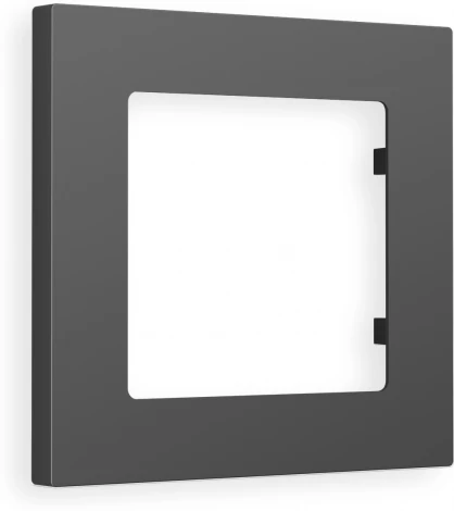 Рамка Ambrella Volt ALFA Techno (Графит Мягкое касание) 1-ая AF220801