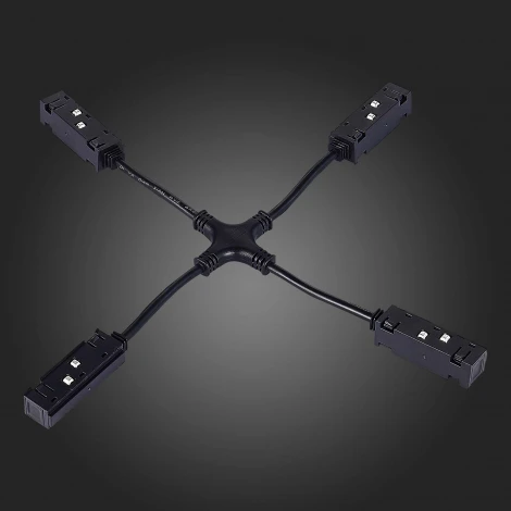 Ввод питания X-образный для магнитного шинопровода ST006 ST006.469.00 ST Luce (48V)