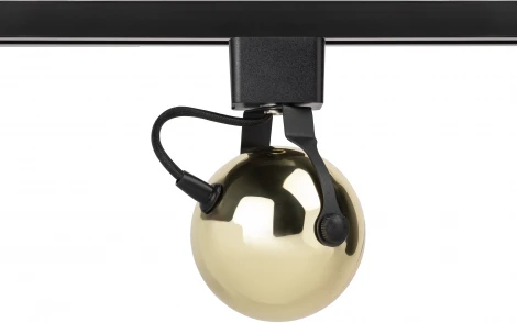 Трековый светильник ЭРА TR35-GU10 GD (220V, шар)