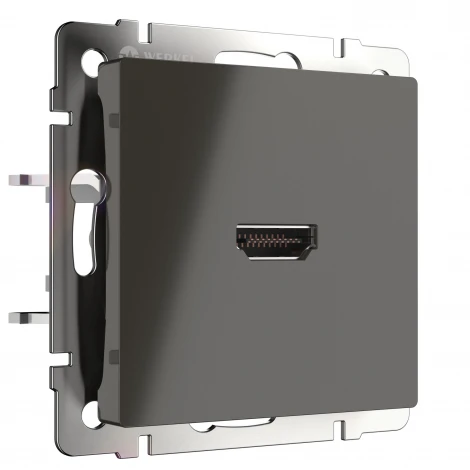 Розетка HDMI (серо-коричневый) WL07-60-11 (a039271)