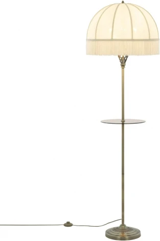 Торшер с полкой бахрома Citilux Базель CL407931T (220V, выключатель)