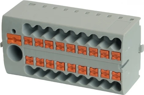 Зажим блочный на 18 точек Stekker 49749