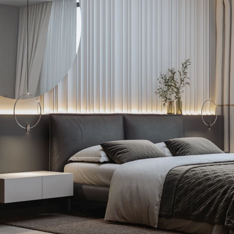 Подвесной светильник светодиодный Eurosvet Layla 50257/1 LED никель (220V, на проводе, кольцо)