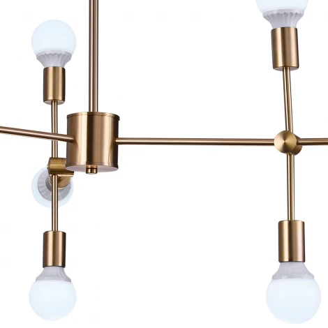 Потолочная люстра Natali Kovaltseva Loft Lux 75130/6C GOLD