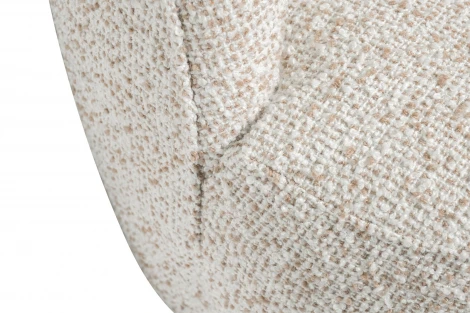 ZW-24057 Кресло Rivoli поворотное рогожка бежевый 73*75*75см Garda Decor