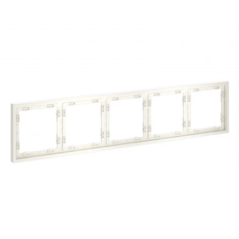 Рамка пластиковая на 5 пост (хлопок) Voltum S70 VLS100513