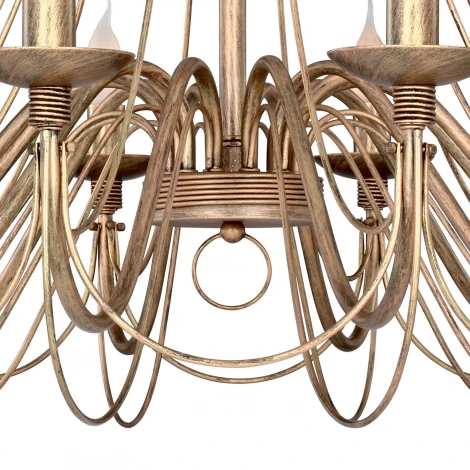 Подвесная люстра F-Promo Chateau 2163-12P (220V, на цепи, подсвечник, свеча)