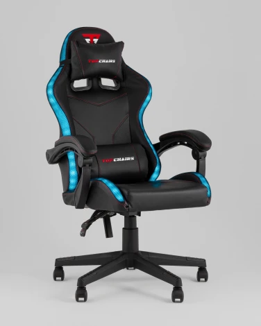 Кресло спортивное TopChairs Druid черный арт.УТ000039467