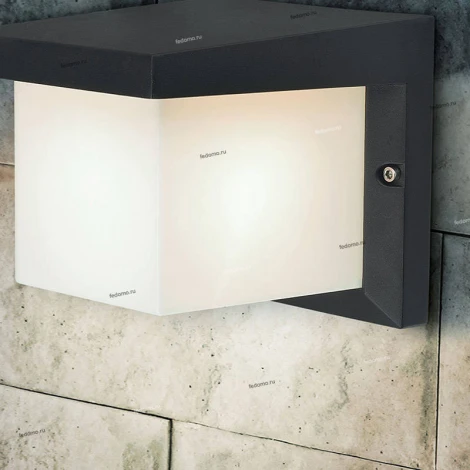 Настенный светильник уличный Elektrostandard Shelter 1540 TECHNO (220V, куб, IP54)