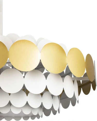 Потолочная люстра на штанге Loft It Juicy 10310/M Gold (220V, круглые)