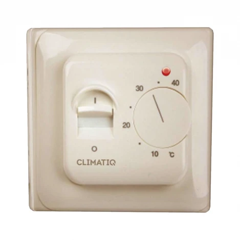 Механический терморегулятор CLIMATIQ BT (слоновая кость)