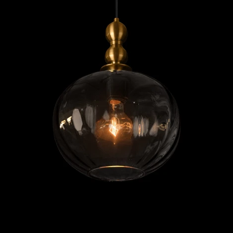 Подвесной светильник Loft It Melon 10426 Smoke (220V, на проводе, шар)