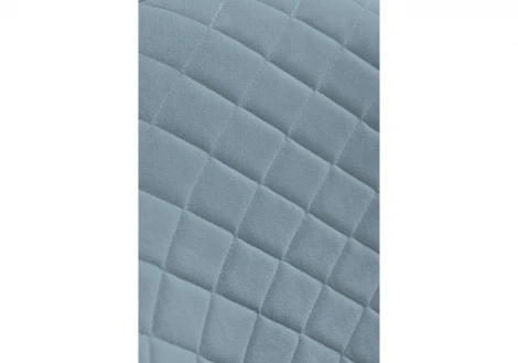Обеденный стул на металлокаркасе Woodville Vener light blue / black 15092