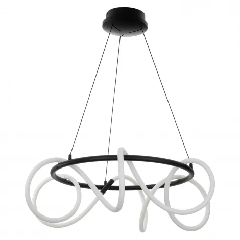 Подвесной светильник с гибким неоном и пультом Citilux Python CL220261 (регулировка яркости, LED, на тросе)