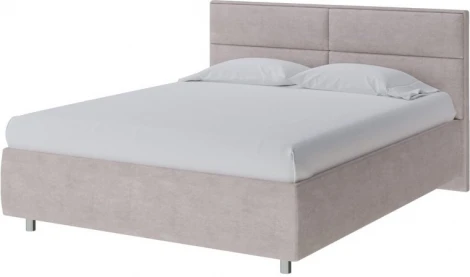PROxSON Кровать Pado без основания (Ткань: Велюр Лофти Бежевый) 160x190